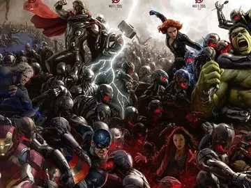 Todos los vengadores en el póster de la Comic-Con 2014 Todos los vengadores en el póster de la Comic-Con 2014