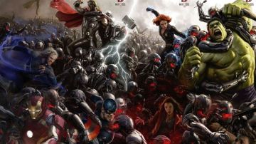 Todos los vengadores en el póster de la Comic-Con 2014