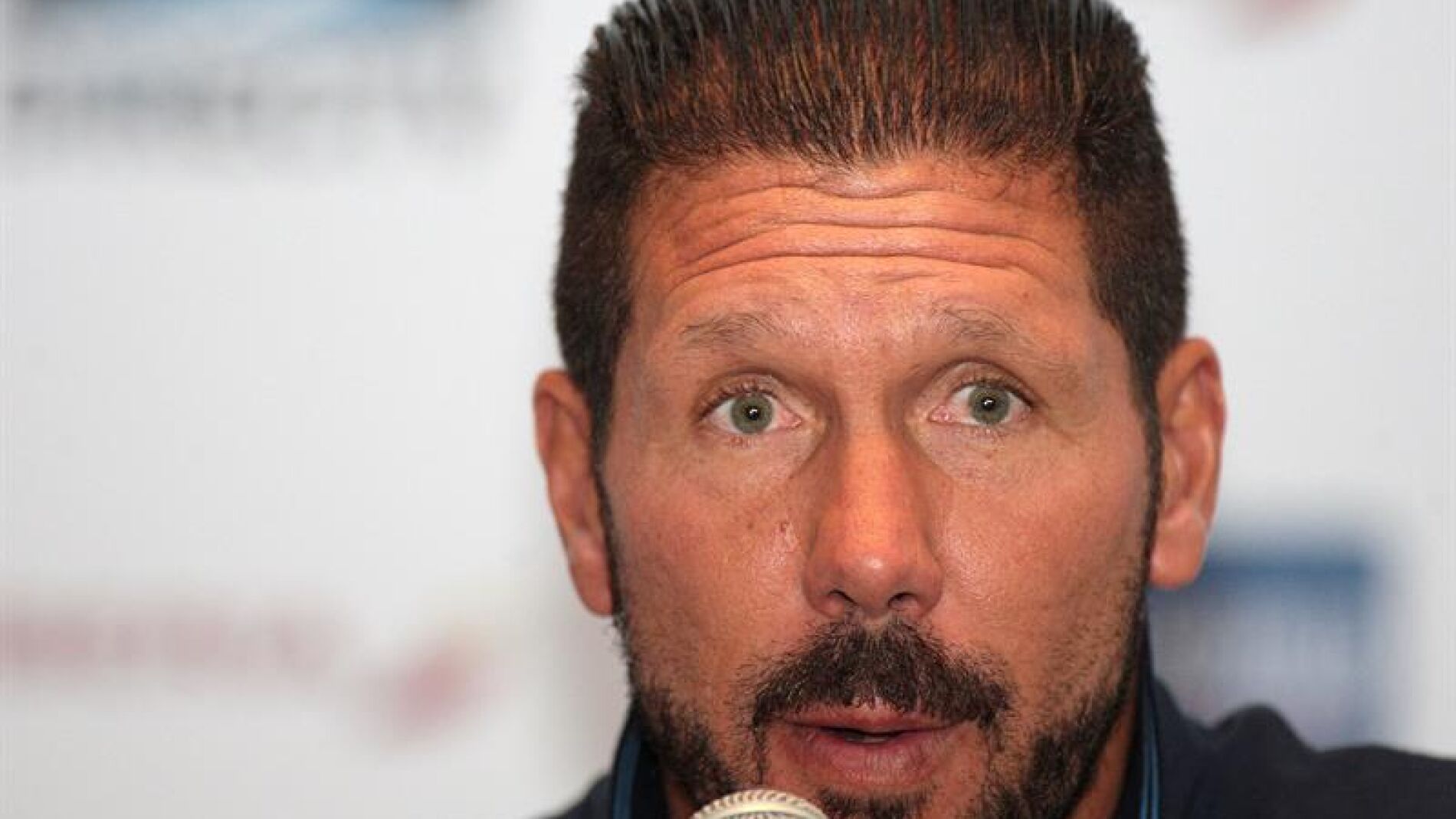 Simeone, en rueda de prensa en M&eacute;xico