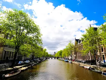 Los canales de Amsterdam Los canales de Amsterdam