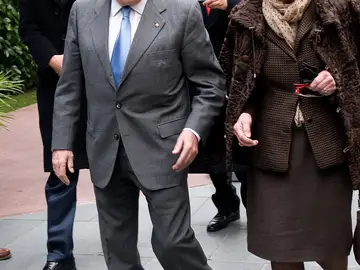 Jordi Pujol junto a su esposa en una imagen de archivo Jordi Pujol junto a su esposa en una imagen de archivo