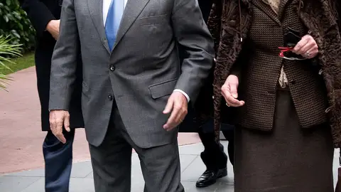 Jordi Pujol junto a su esposa en una imagen de archivo Jordi Pujol junto a su esposa en una imagen de archivo