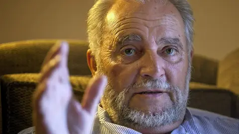 El excoordinador de Izquierda Unida, Julio Anguita El excoordinador de Izquierda Unida, Julio Anguita