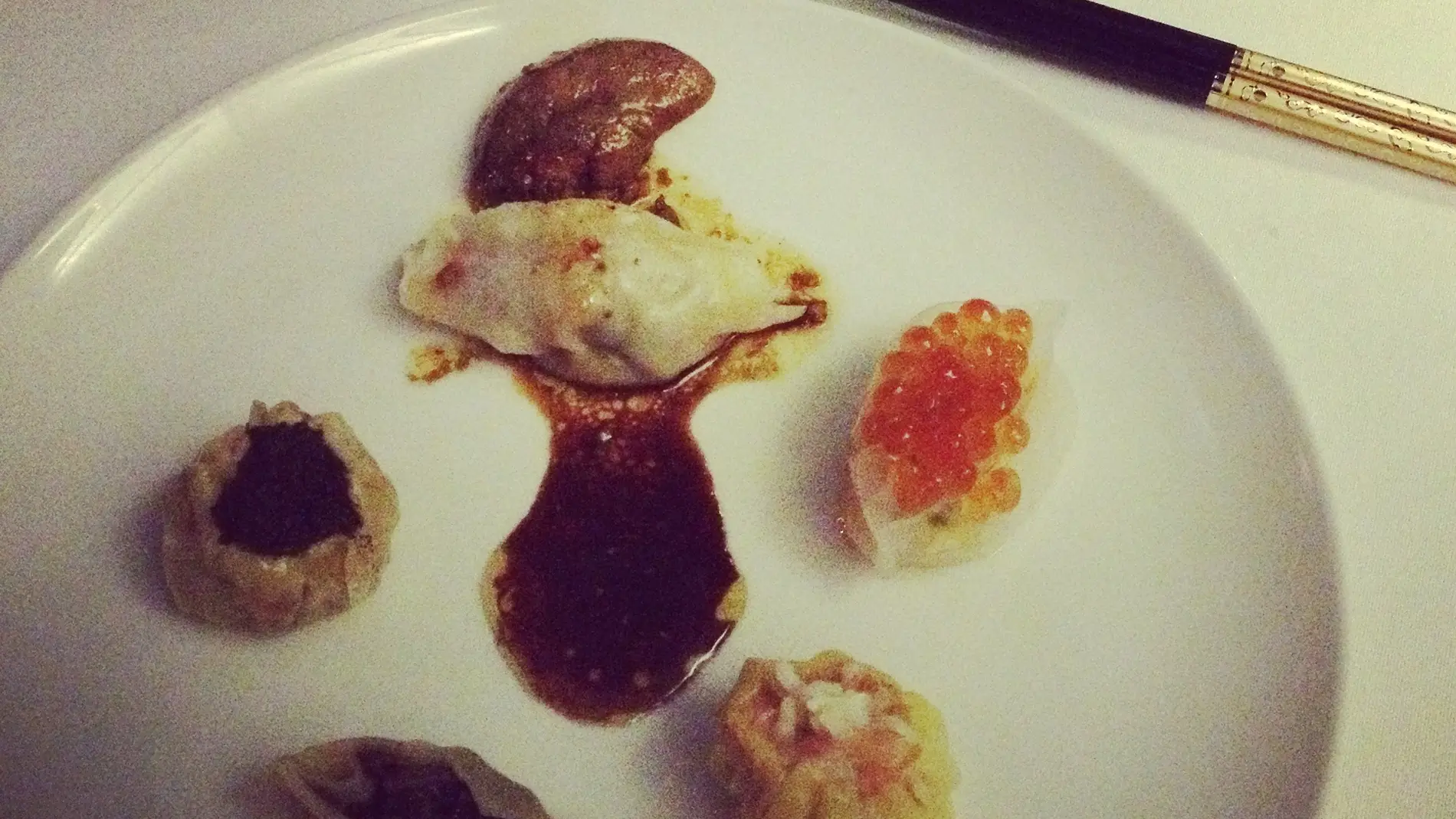 Estos cinco dim sum del Tse Yang son una maravilla.