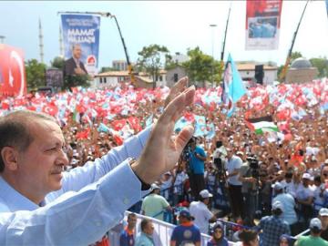 Erdogan en la localidad turca de Konya Erdogan en la localidad turca de Konya