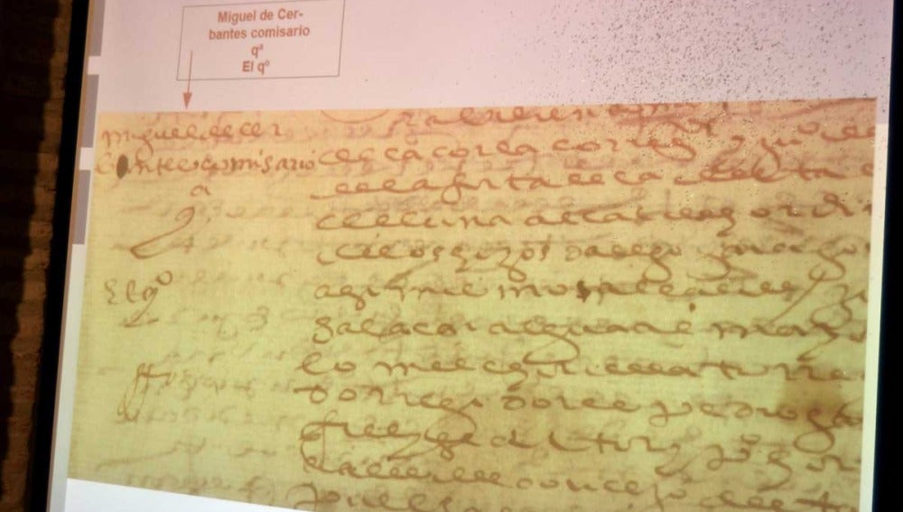 Documentos inéditos de Cervantes