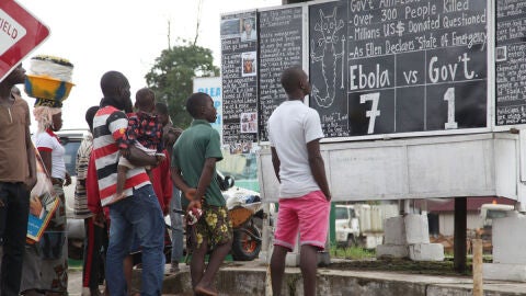 Indicaciones sobre el &eacute;bola en Liberia