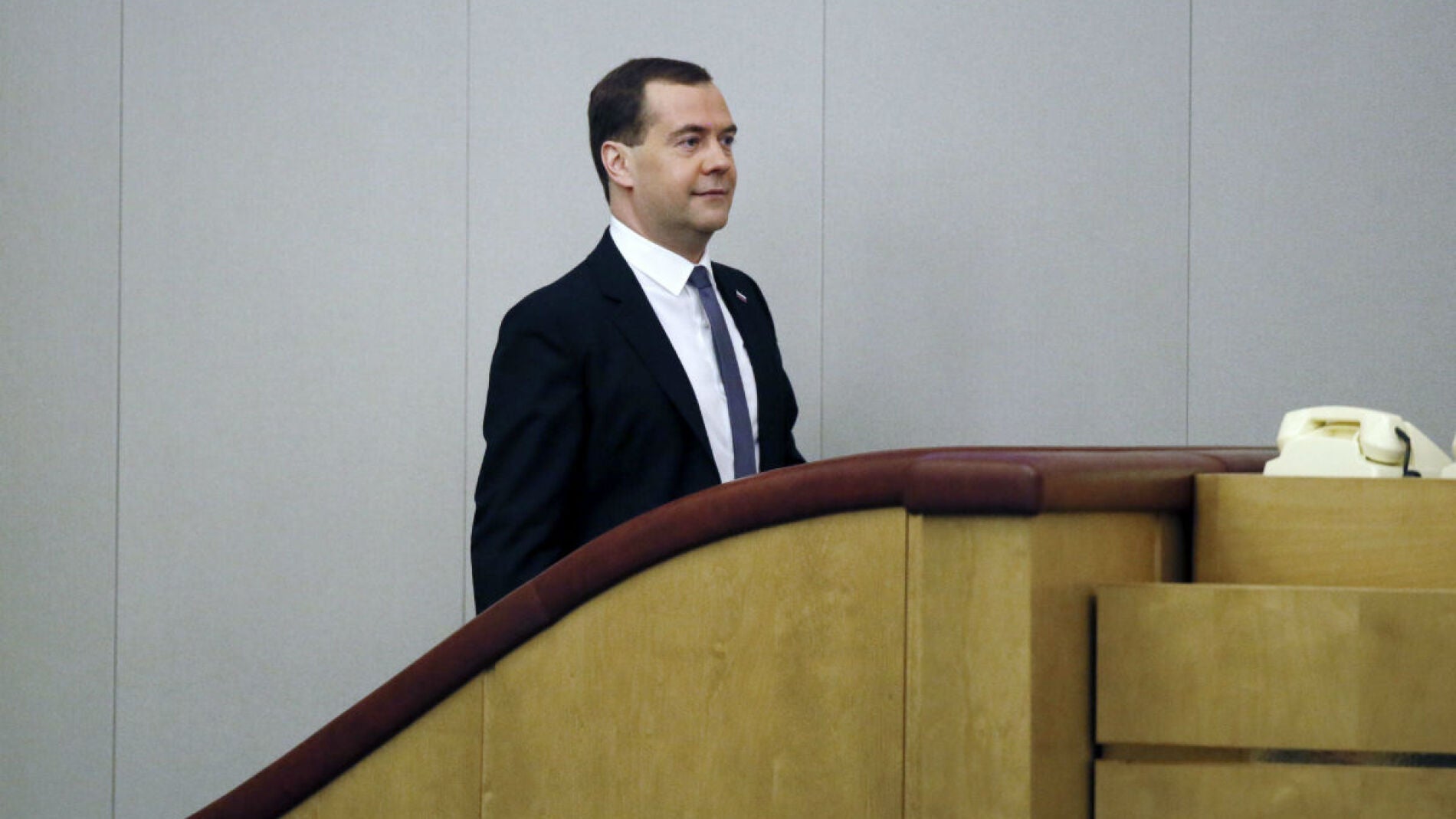 Primer ministro ruso, Dimitri Medv&eacute;dev.