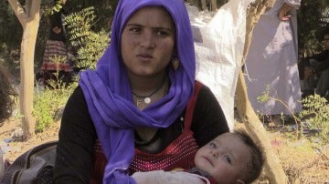 Refugiados yazidíes