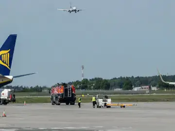 Ryanair, una de las aerolíneas de bajo coste Ryanair, una de las aerolíneas de bajo coste