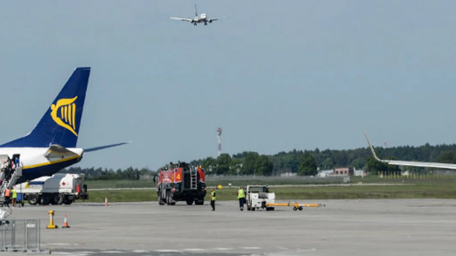 Ryanair, una de las aerolíneas de bajo coste Ryanair, una de las aerolíneas de bajo coste