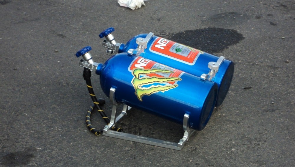 Bombonas de oxido nitroso