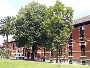 Pabellón donde se encuentra el paciente que permanece ingresado en el Hospital Universitario de Basurto Pabellón donde se encuentra el paciente que permanece ingresado en el Hospital Universitario de Basurto