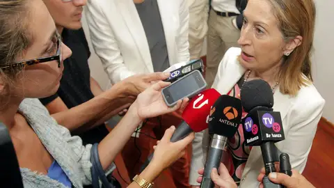 Ana Pastor anuncia que las familias de las víctimas del avión de Swiftair puede iniciar acciones Ana Pastor anuncia que las familias de las víctimas del avión de Swiftair puede iniciar acciones