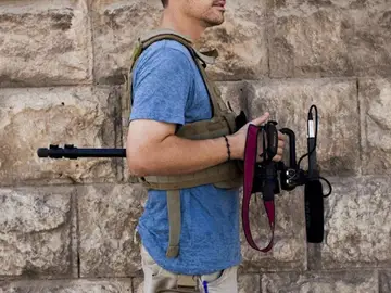 El periodista estadounidense James Foley El periodista estadounidense James Foley