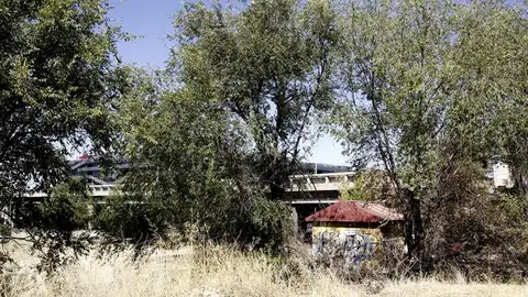 Lugar cercano donde fue encontrada la niña de siete años Lugar cercano donde fue encontrada la niña de siete años