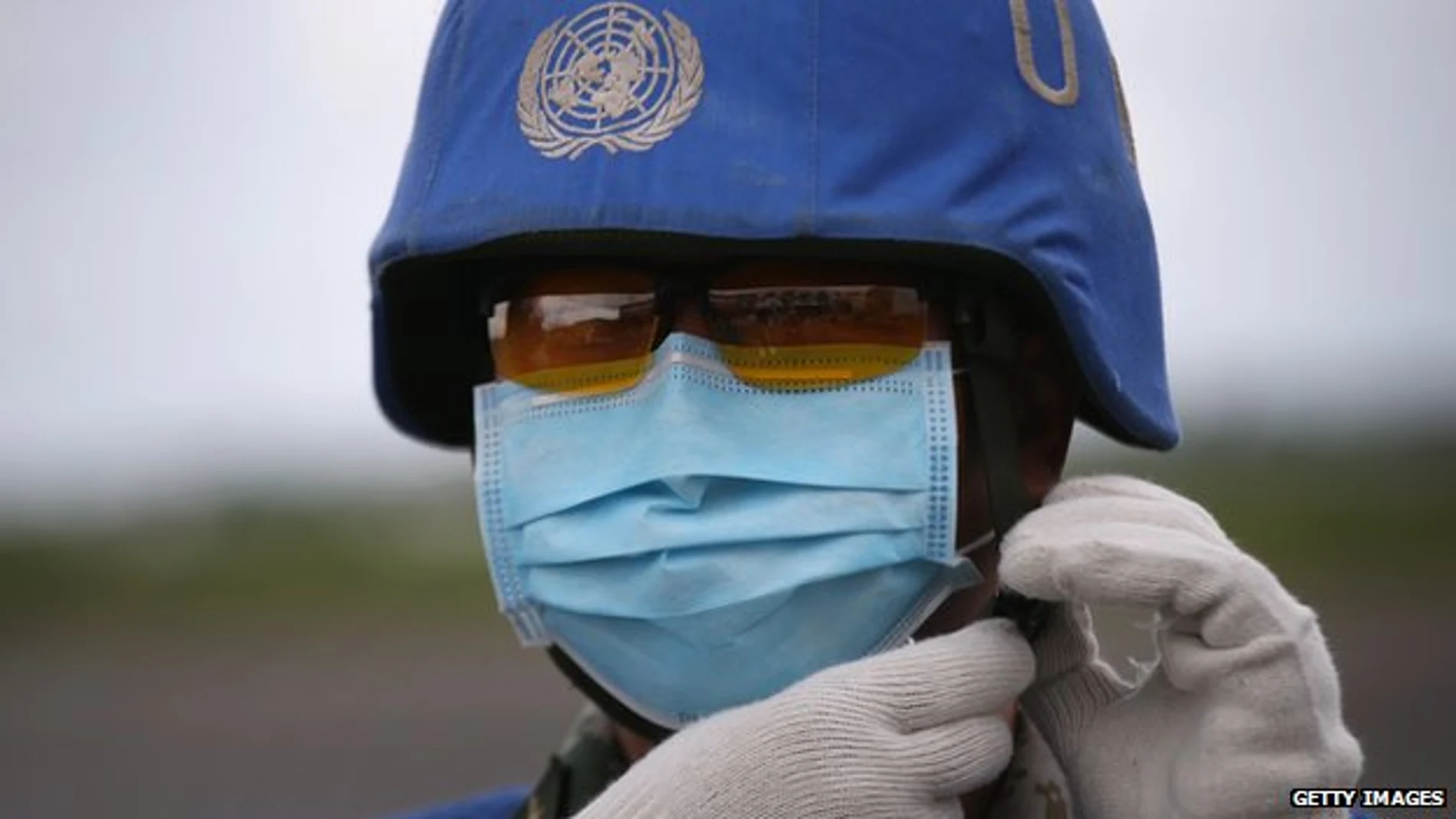 Soldado de la ONU en Liberia Soldado de la ONU en Liberia