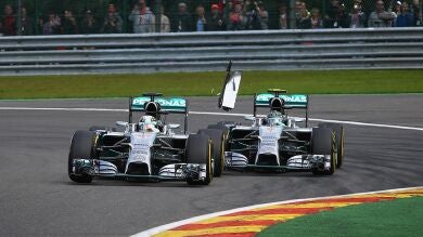 Rosberg niega haberle dicho a Hamilton que el incidente en Spa fue deliberado
