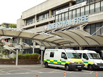 The Royal Free Hospital en Londres