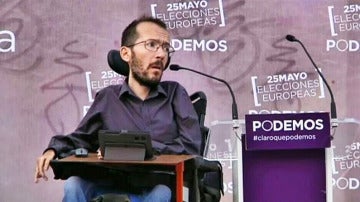 El eurodiputado de Podemos Pablo Echenique.