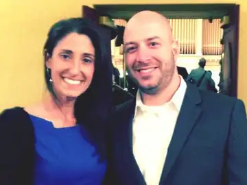 Krista D’Agostino y James Costello alcanzaron su particular meta tras la tragedia de Boston Krista D’Agostino y James Costello alcanzaron su particular meta tras la tragedia de Boston