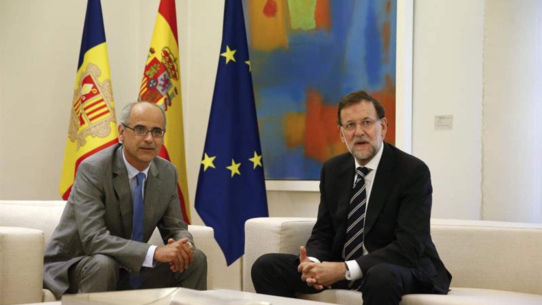 Rajoy y Antoni Mart&iacute;