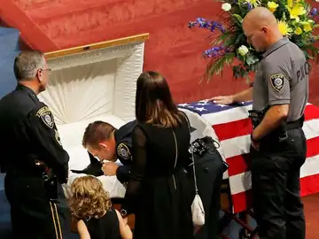 K9 Kye, el perro policía al que despidieron como a un héroe K9 Kye, el perro policía al que despidieron como a un héroe