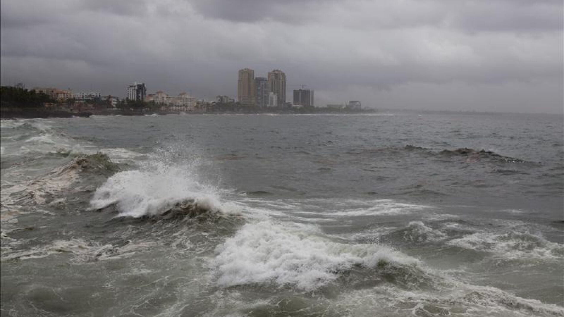 La tormenta tropical "Dolly" toca tierra en el estado mexicano de Veracruz