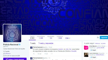 La Policía Nacional alcanza el millón de seguidores en Twitter