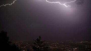 Tormenta eléctrica en Navarra