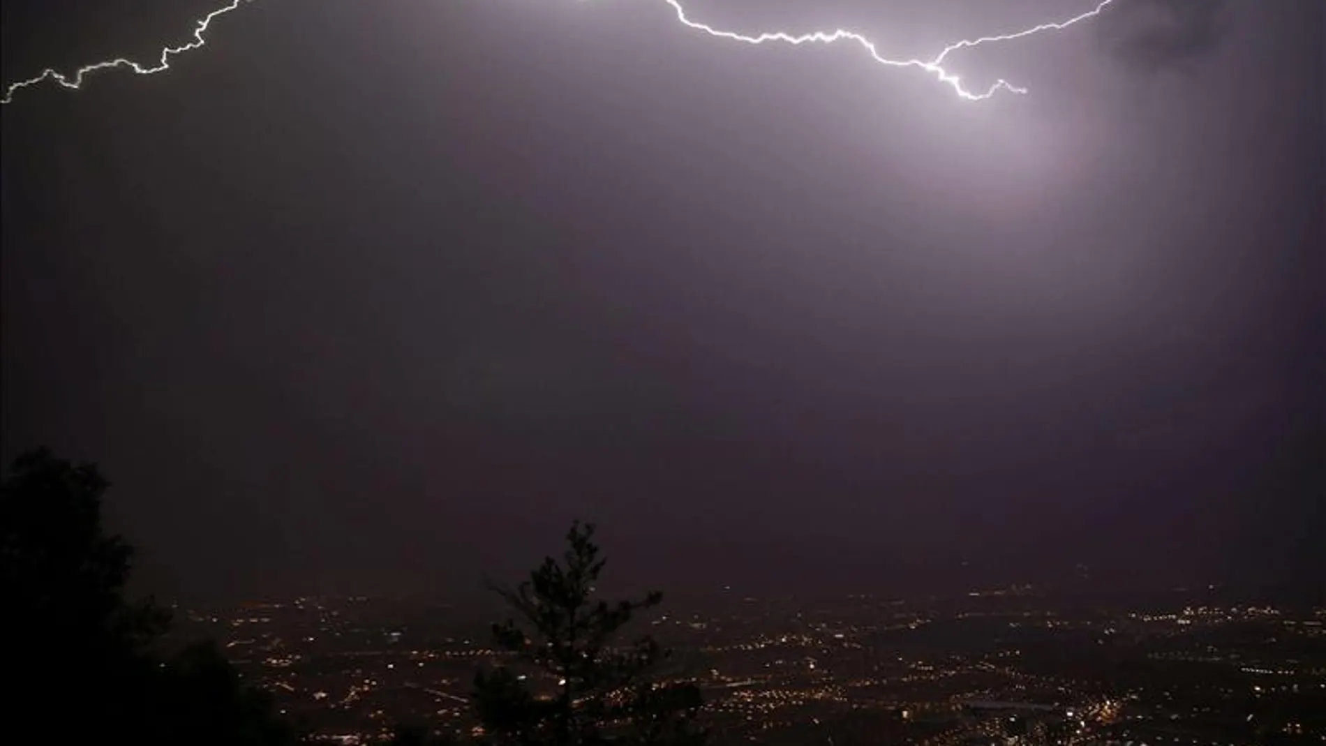 Tormenta eléctrica en Navarra Tormenta eléctrica en Navarra