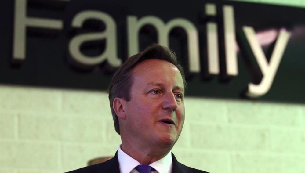 David Cameron, en su visita a Escocia
