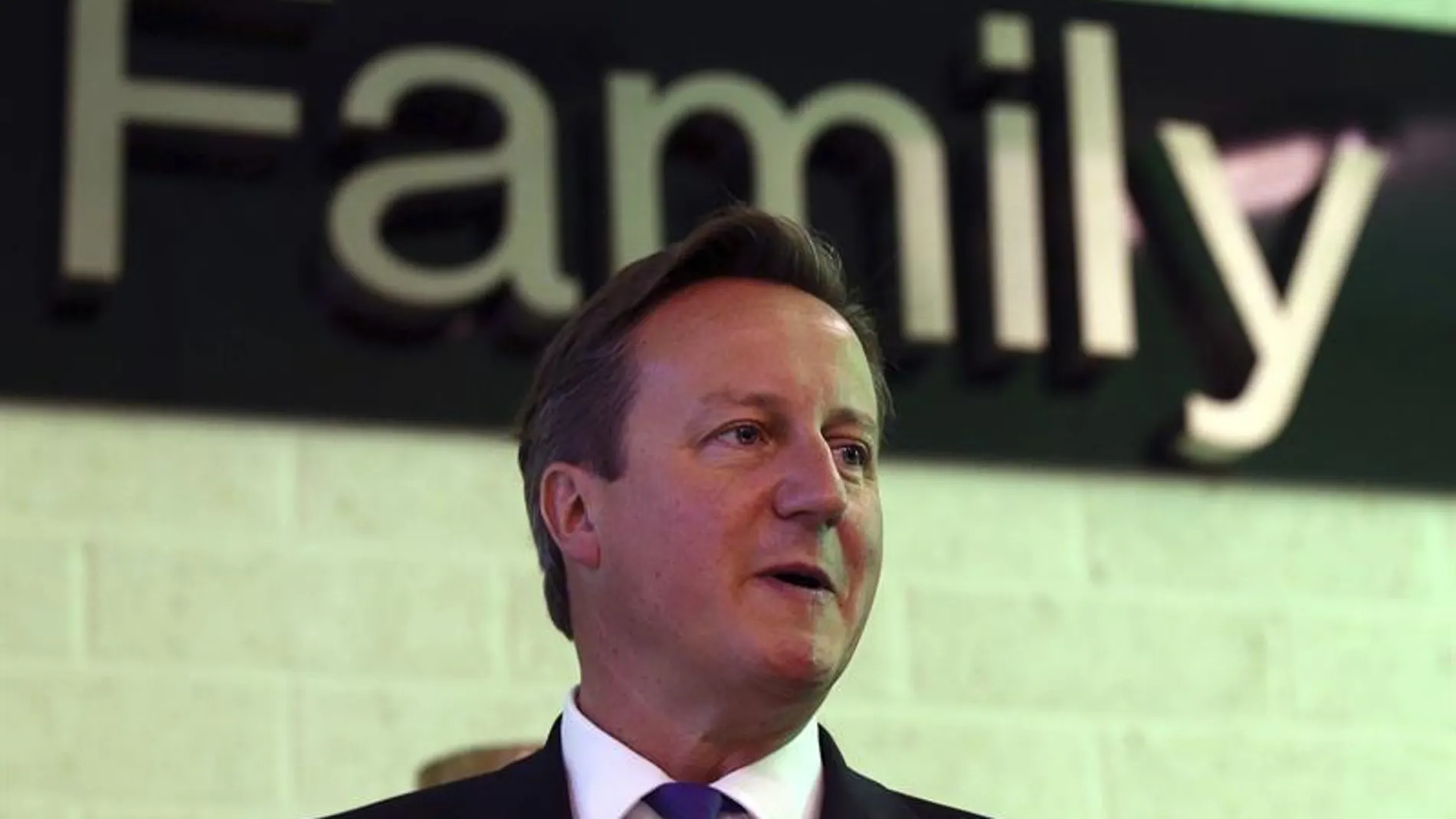 David Cameron, en su visita a Escocia David Cameron, en su visita a Escocia