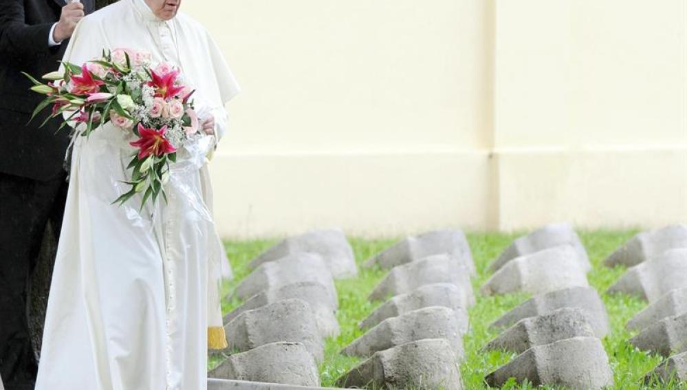 El Papa, en un acto por la Primera Guerra Mundial