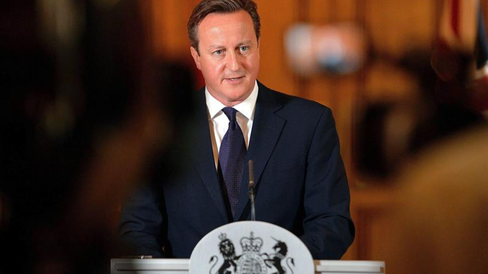 David Cameron, primer ministro brit&aacute;nico