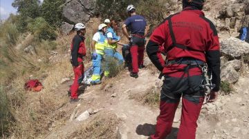 Una mujer ha muerto al caer desde una altura de 20 metros mientras escalaba en Patones, Madrid 