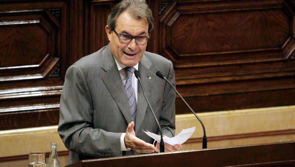 Artur Mas, presidente de la Generalitat 