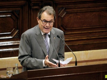 Artur Mas, presidente de la Generalitat 