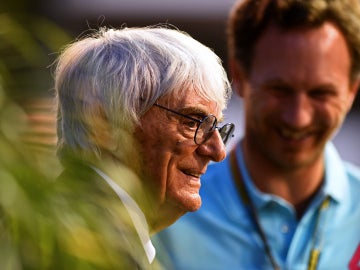 Bernie Ecclestone en Singapur