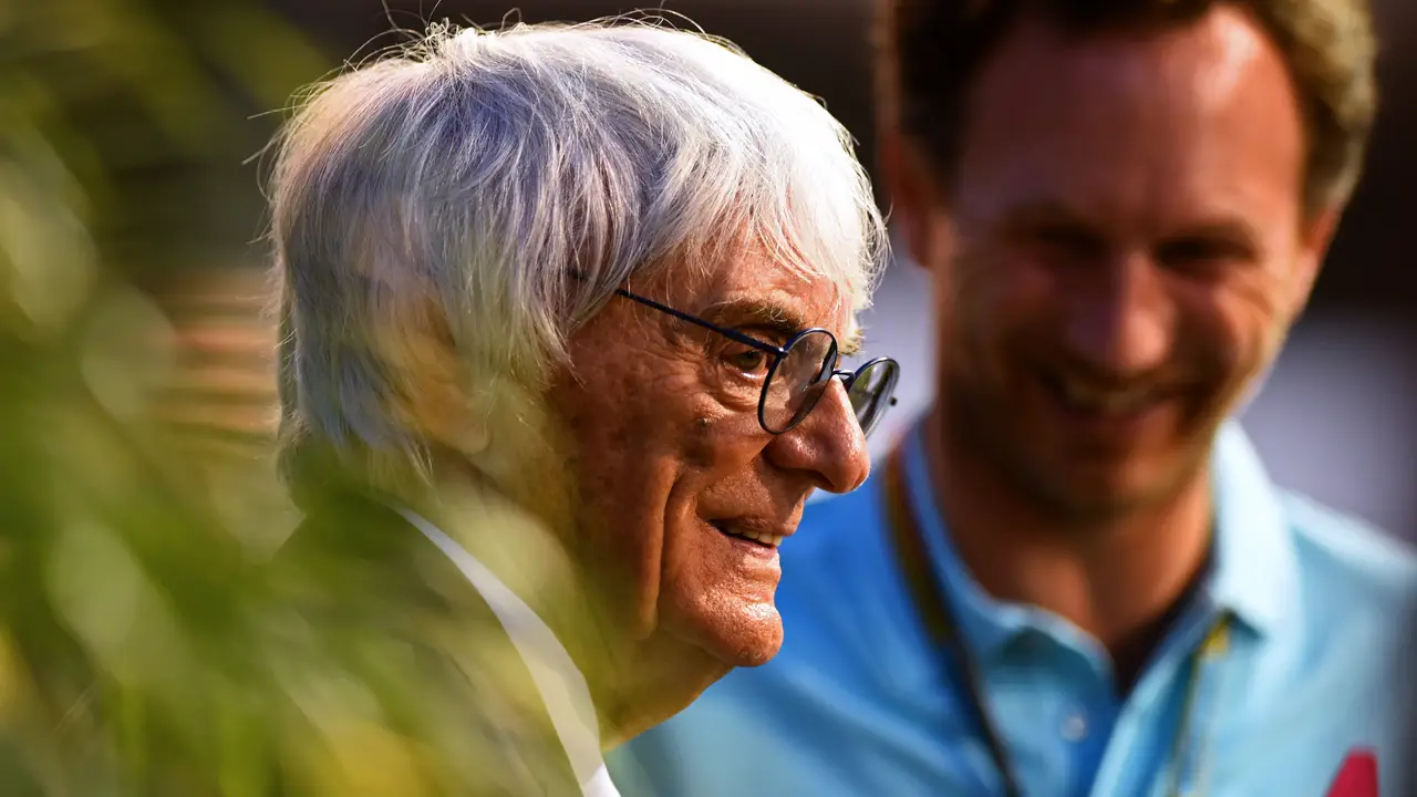 Bernie Ecclestone en Singapur