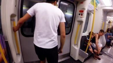 Un británico demuestra corriendo ser más rápido que el metro