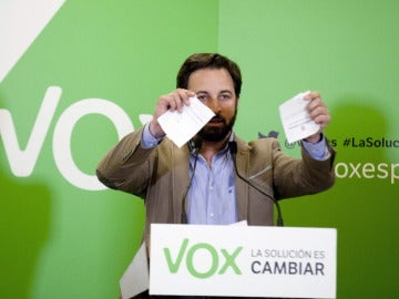 Santiago Abascal, nuevo presidente de Vox