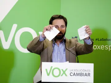 Santiago Abascal, nuevo presidente de Vox Santiago Abascal, nuevo presidente de Vox