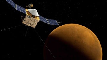 La sonda Maven alcanza la órbita de Marte