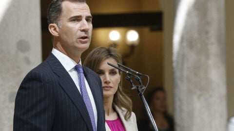 Los reyes de Espa&ntilde;a abren la agenda de su primera visita a Nueva York