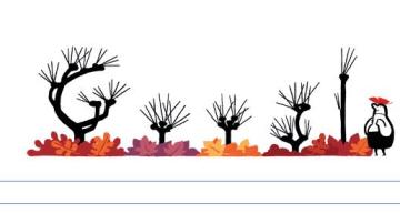 Google da la bienvenida al otoño