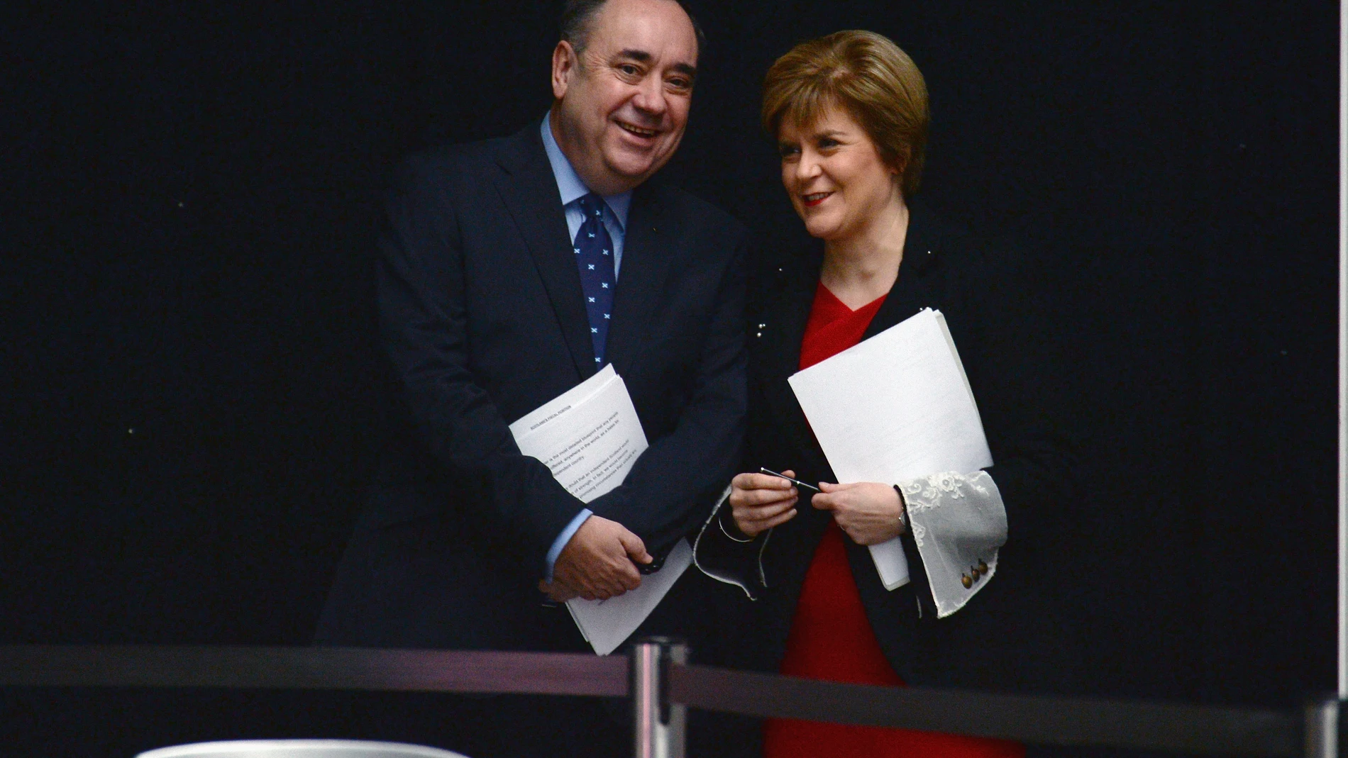Alex Salmond junto a Nicola Sturgeon Alex Salmond junto a Nicola Sturgeon