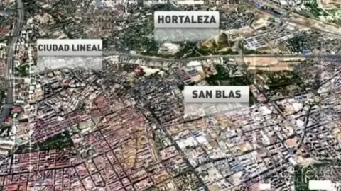 Zona en la que actuaba el pederasta Zona en la que actuaba el pederasta