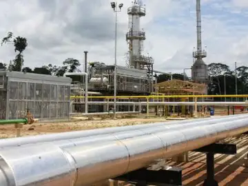 Instalaciones de un gasoducto. Instalaciones de un gasoducto.