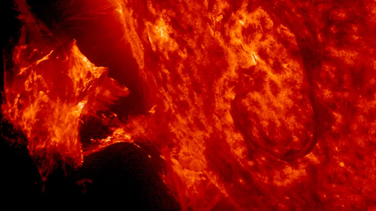Erupción solar Erupción solar